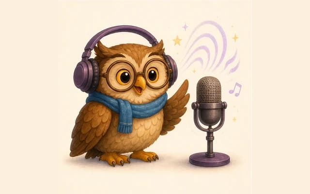 A friendly story narrator
